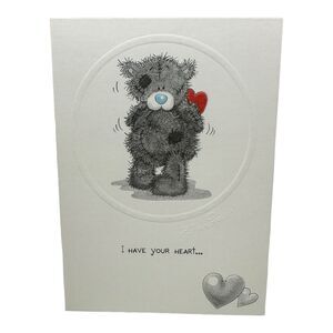 Carte Blanche Me To You Valentines Day Greeting Card I HAVE YOUR HEART Bear